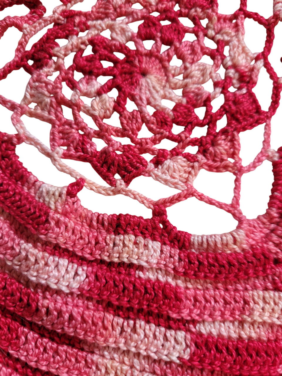 Candy Red Mandala Top