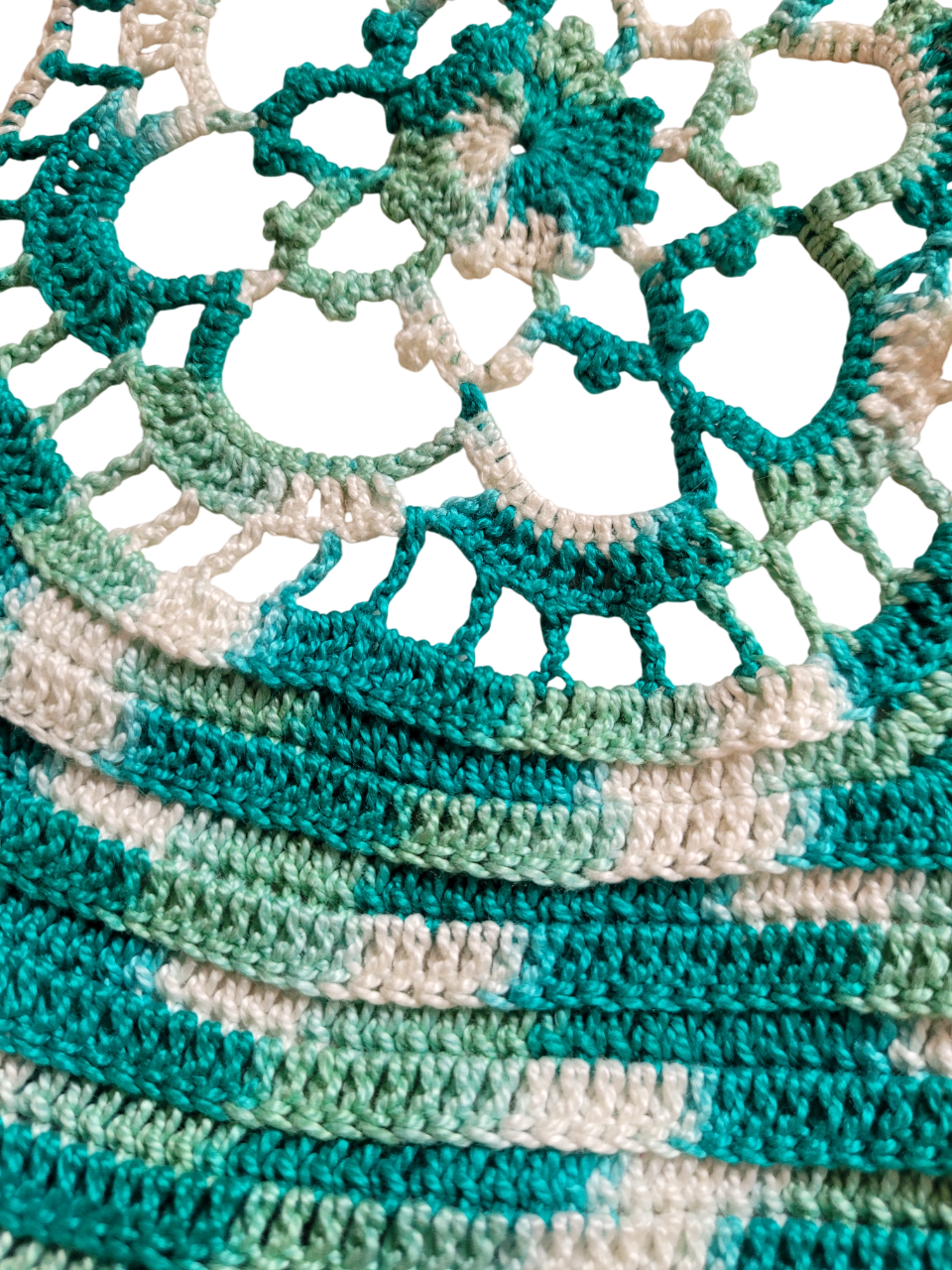 Turquoise Mandala Top