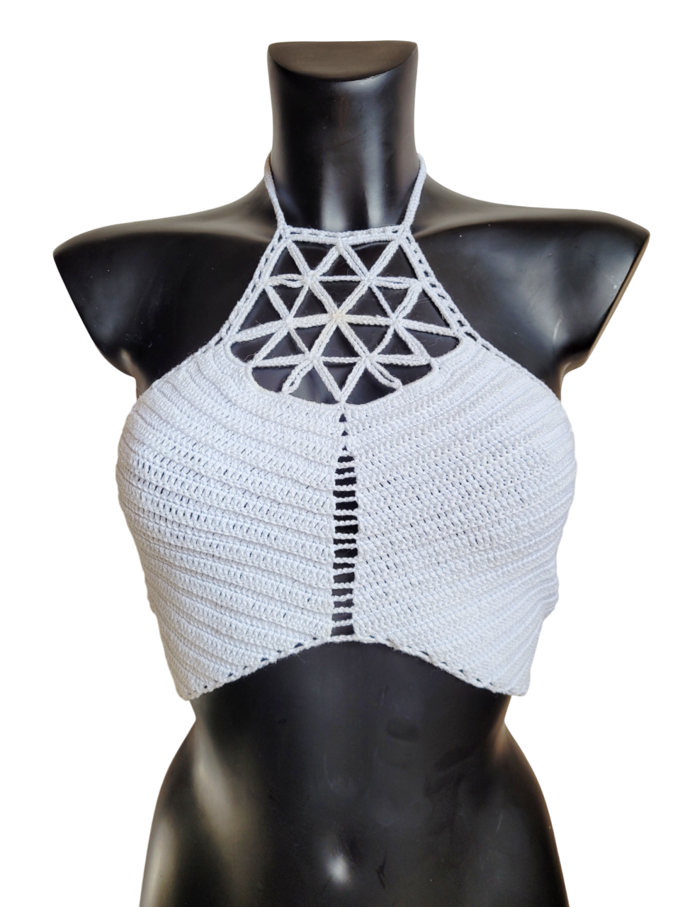 White Mandala Top